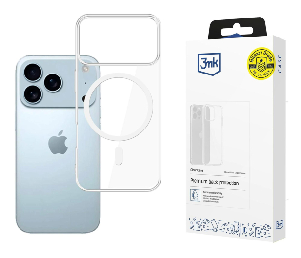 3MK Clear MagCase do iPhone 17 Pro 5903108664851 - 1360686 - zdjęcie